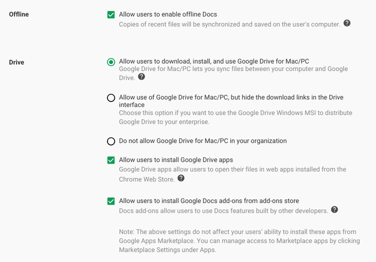 offline google docs for mac